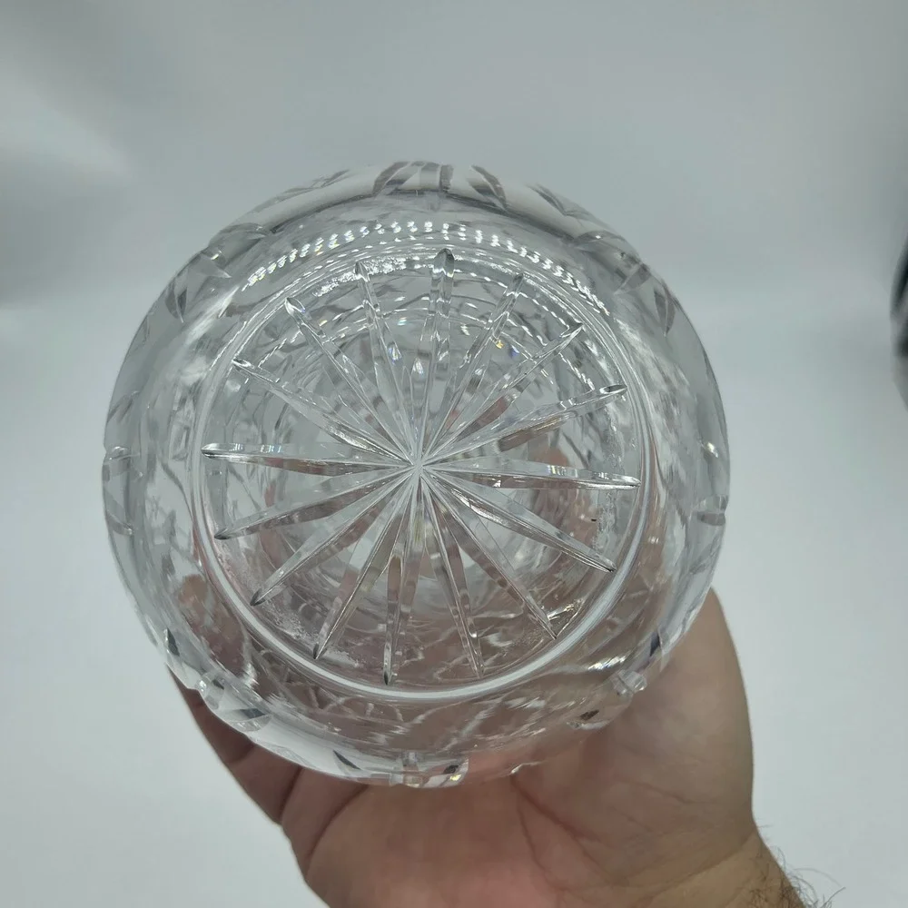 Crystal‎ Decanter with Stopper, Liquor Wine Scotch Bourbon, Barware 16.5